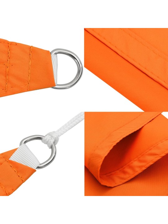 PÄIKESEVARJU PURI, OXFORD-KANGAST, RISTKÜLIK 3 X 4,5 M, ORANŽ