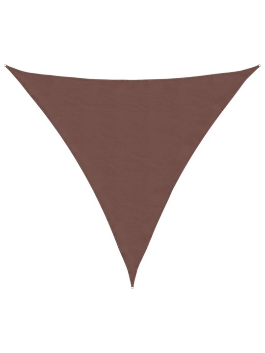PÄIKESEPURI, OXFORD-KANGAS, KOLMNURKNE, 6 X 6 X 6 M, PRUUN