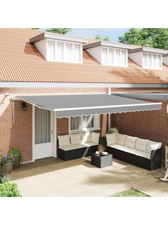 Varikatus valge 5 x 3 m metall