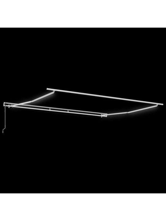 Varikatus valge 5 × 3,5 m metall
