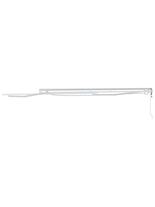 Varikatus valge 5 × 3,5 m metall