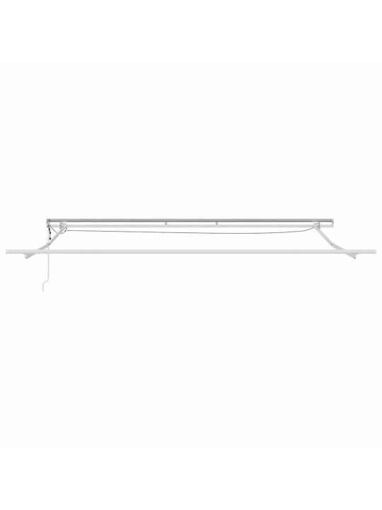 Varikatus valge 5 × 3,5 m metall