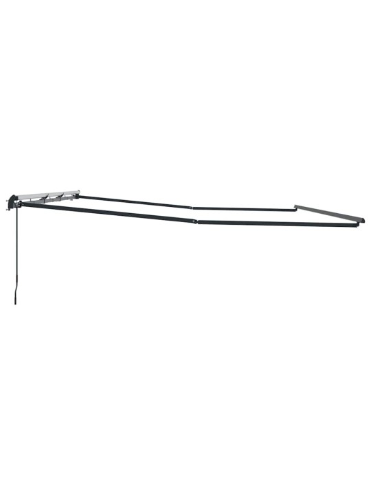 Varikatus manuaalne antratsiit 6 x 3 m metall