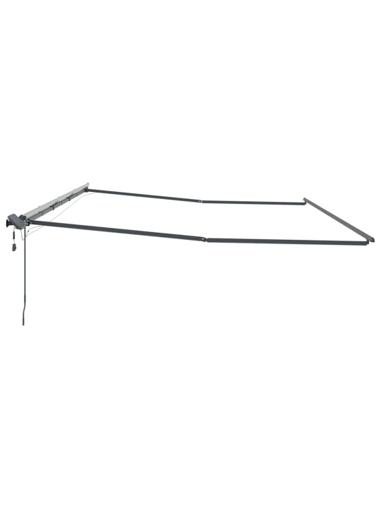 Varikatus koos manuaalne antratsiit 6 × 3,5 m metall