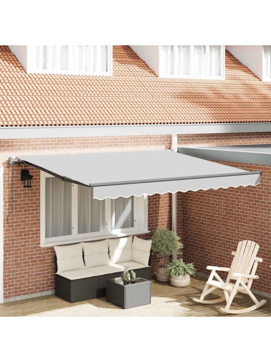 Varikatus manuaalne antratsiit 3,5 x 2,5 m metall