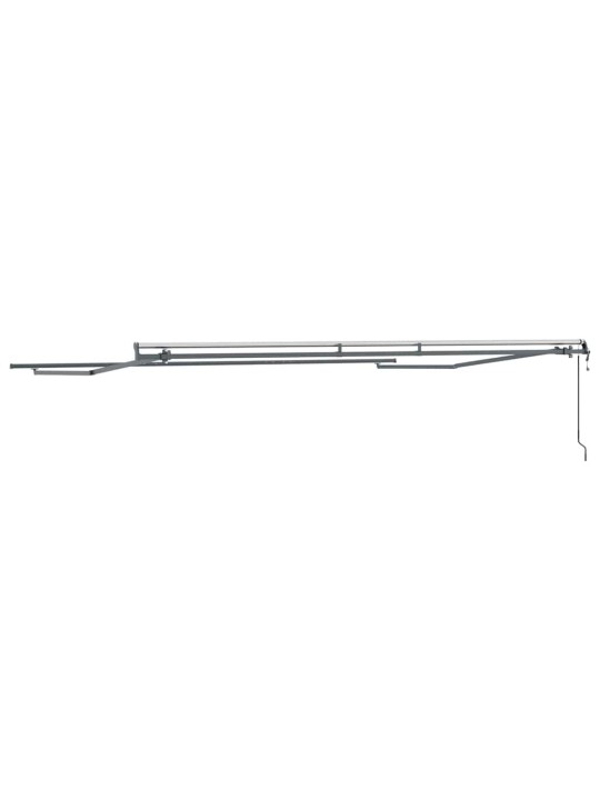 Varikatus manuaalne antratsiit 4,5 × 3 m metall