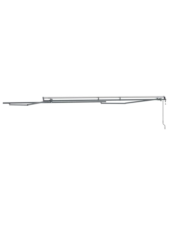 Varikatus manuaalne antratsiit 4,5 × 3,5 m metall