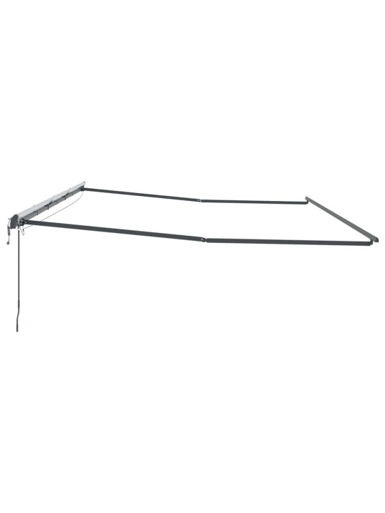 Varikatus koos manuaalne antratsiit 6 × 3,5 m metall