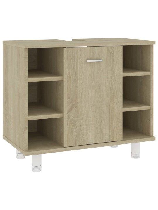 Vannitoakapp sonoma tamm 60 x 32 x 53,5 cm puitlaastplaat