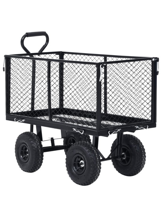 Aia käsikäru, must, 350 kg