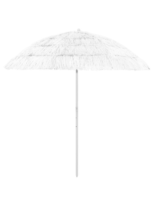 Hawaii päikesevari, valge, 240 cm