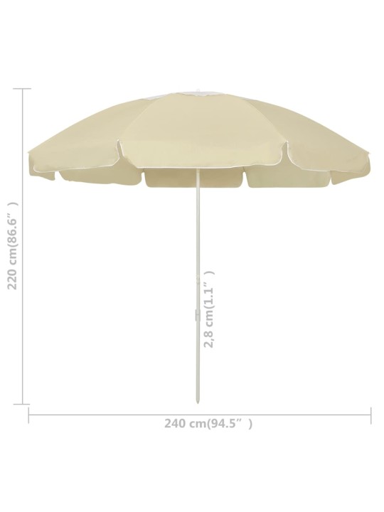 RANNA PÄIKESEVARI, KOLLANE, 240 CM