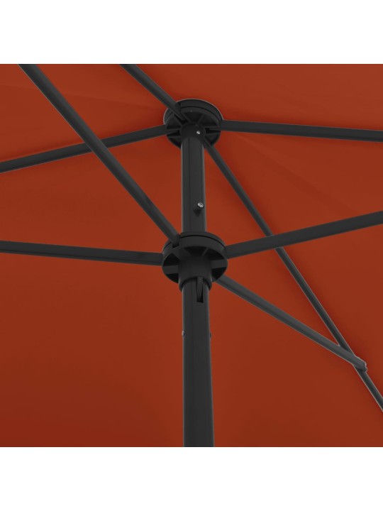 Päikesevari, terrakota, 200 x 125 cm