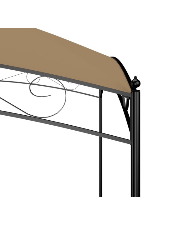 Lehtla 3 x 3 x 2,65 m, hallikaspruun, 180 g/m²