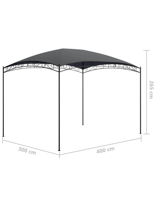 Lehtla 3x4x2,65 m, antratsiithall 180 g/m²