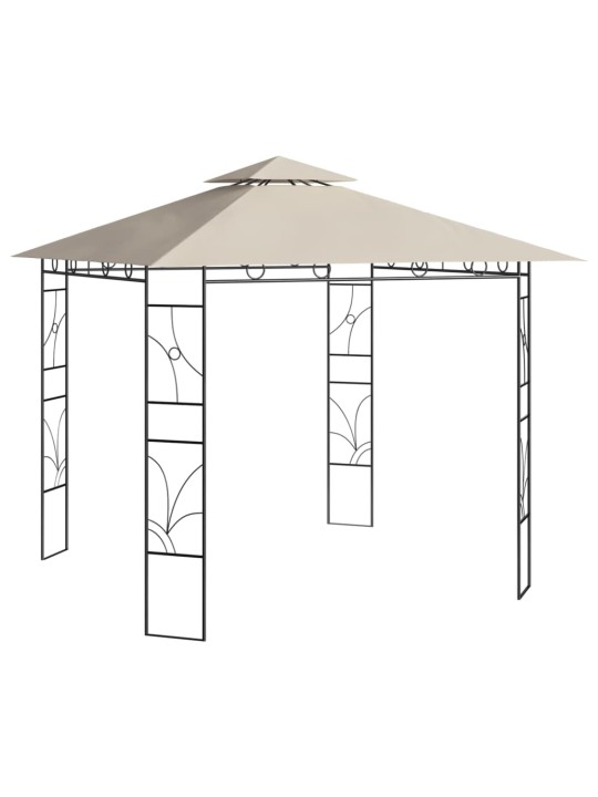 Lehtla 3 x 3 x 2,7 m, kreemjas, 160 g/m²