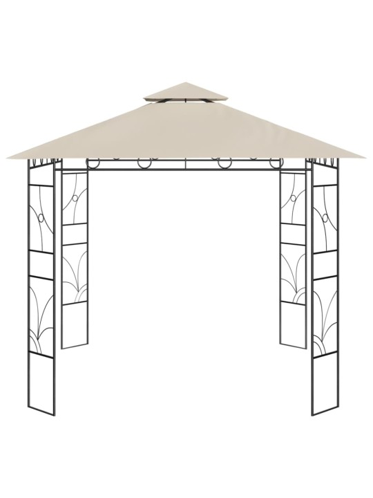 Lehtla 3 x 3 x 2,7 m, kreemjas, 160 g/m²