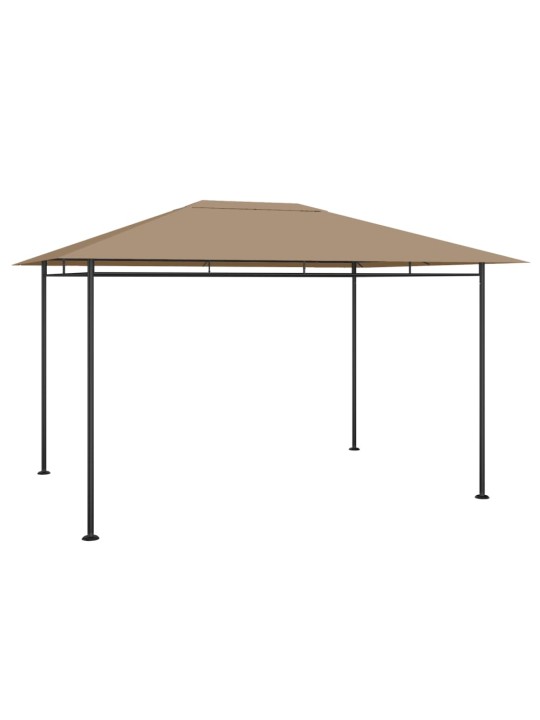 Lehtla 384x281x270 cm, pruunikashall, 180 g/m²