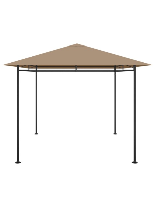 Lehtla 384x281x270 cm, pruunikashall, 180 g/m²