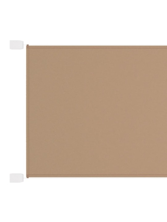 Vertikaalne varikatus, pruunikas, 140 x 360 cm, oxfordi kangas