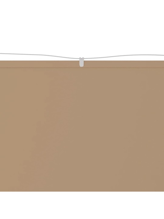 Vertikaalne varikatus, pruunikas, 140 x 360 cm, oxfordi kangas