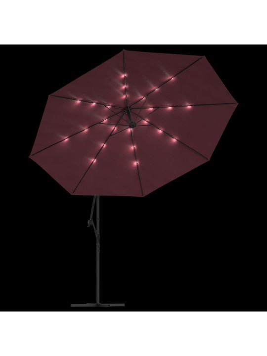 KONSOOLDISAINIGA AIA PÄIKESEVARI LED, TERASPOST BORDOO 350 CM