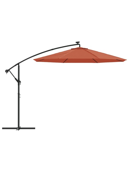 Asenduskangas aia päikesevarjule, terrakota, 350 cm