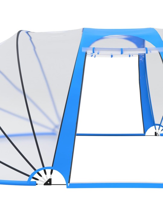 Basseinikuppel, ovaalne 530 x 410 x 205 cm