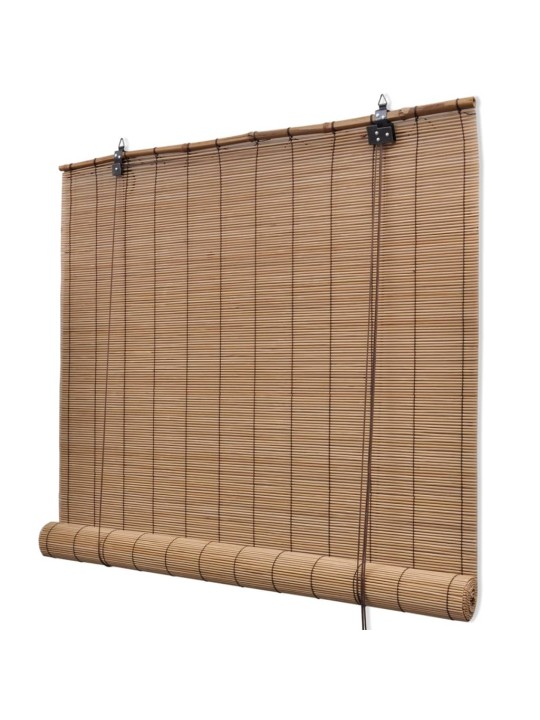 Bambusrulood 2 tk, 80 x 160 cm, pruun