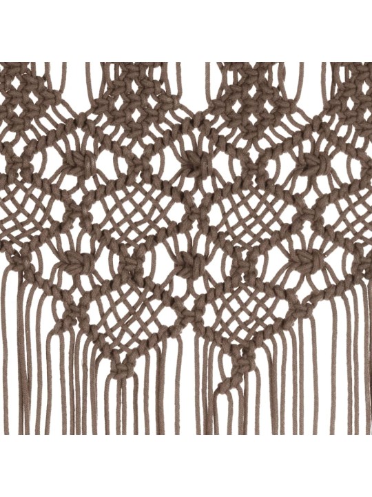 MAKRAMEEKARDIN, PRUUNIKASHALL 140 X 240 CM PUUVILL