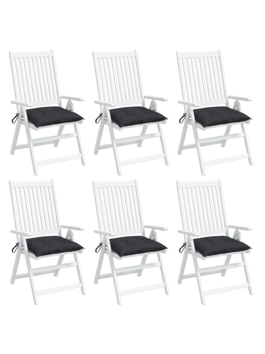 TOOLI ISTMEPADJAD 6 TK, MUST, 40 X 40 X 7 CM KANGAS