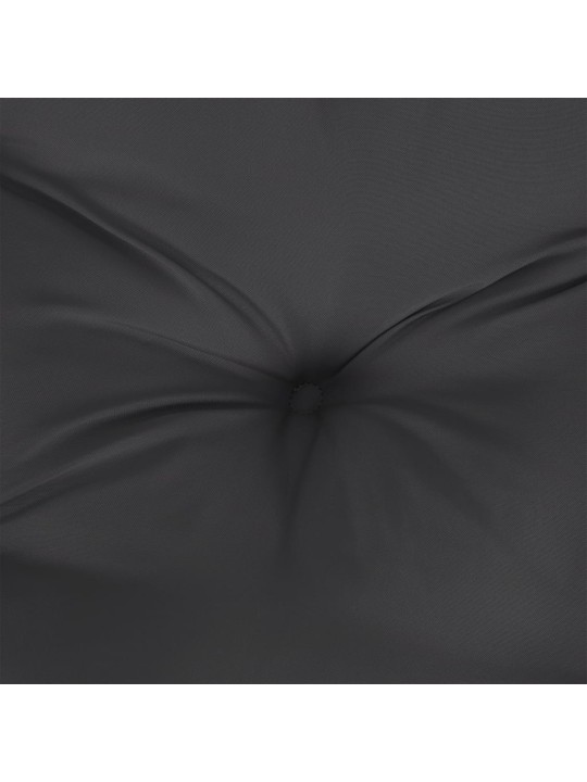 Tooli istmepadjad 4 tk, must, 50 x 50 x 7 cm, kangas