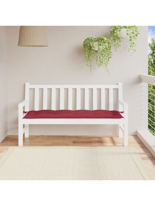 Aiapingi istmepadi, veinipunane, 150 x 50 x 7 cm, oxford kangas