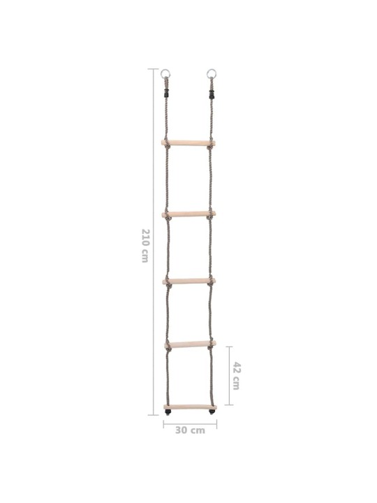 5 astmega redel, 210 cm, männipuit