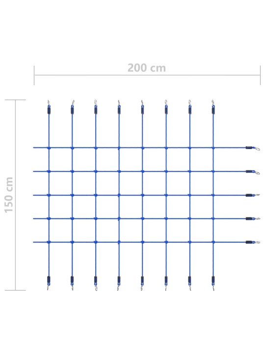 Ronimisvõrk, 200 x 150 cm, sinine