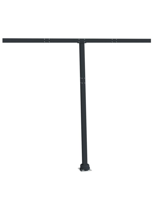 Varikatuse postide komplekt, antratsiithall, 300 x 245 cm, raud