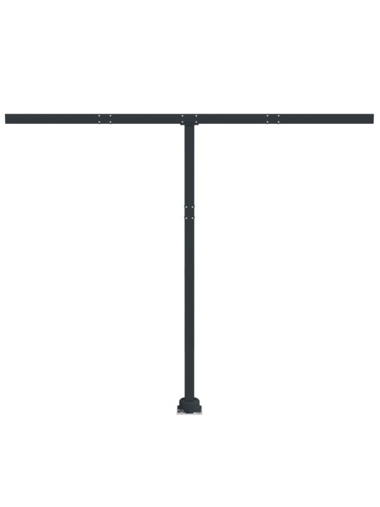 Varikatuse postide komplekt, antratsiithall, 300 x 245 cm, raud