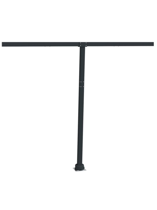 Varikatuse postide komplekt, antratsiithall, 300 x 245 cm, raud