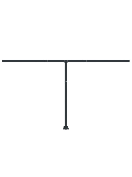 Varikatuse postide komplekt, antratsiithall, 450 x 245 cm, raud