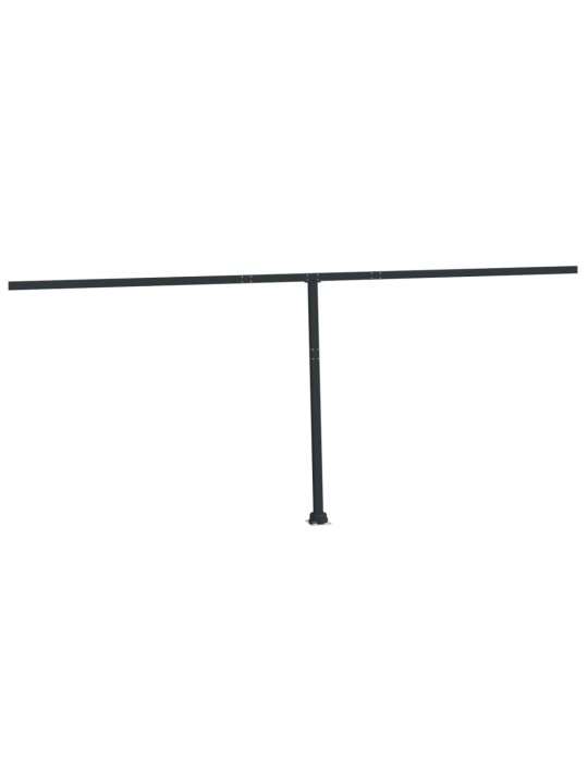 Varikatuse postide komplekt, antratsiithall, 600 x 245 cm, raud