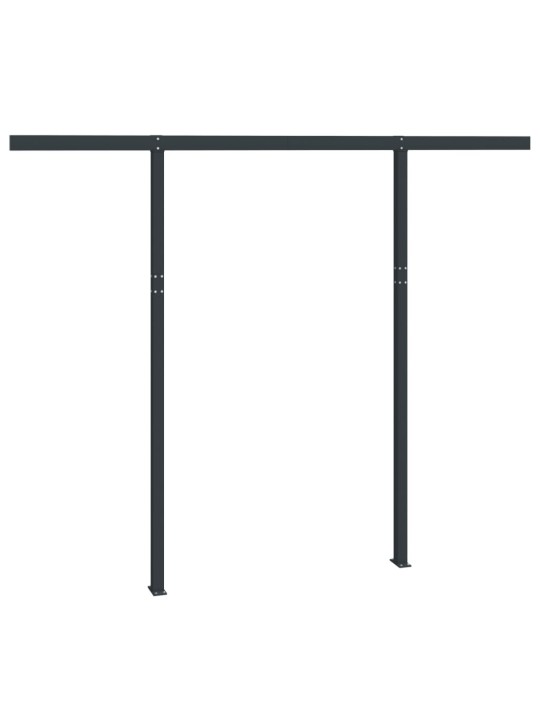 Varikatuse postide komplekt, antratsiithall, 300 x 245 cm, raud