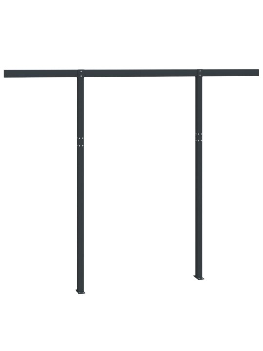 Varikatuse postide komplekt, antratsiithall, 300 x 245 cm, raud