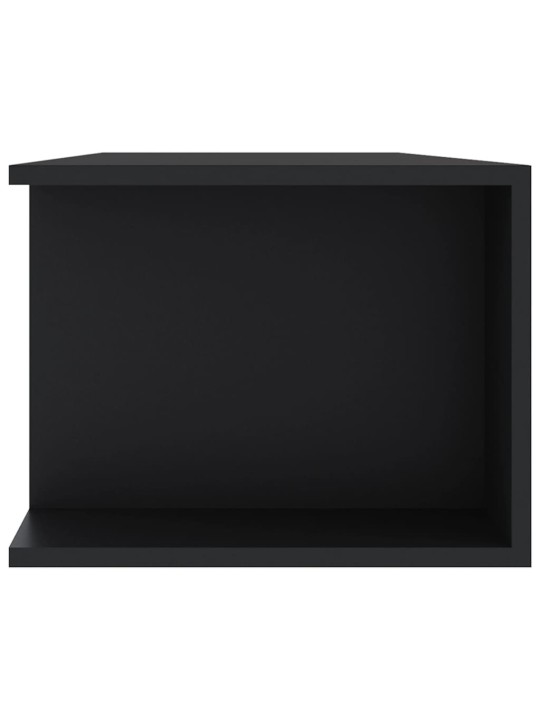 Telerialus LED-tuledega, must, 135x39x30 cm