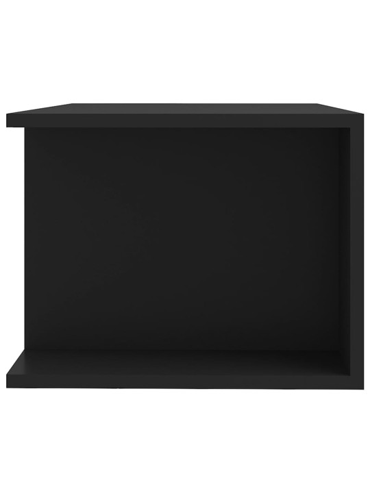 Telerialus LED-tuledega, must, 90 x 39 x 30 cm