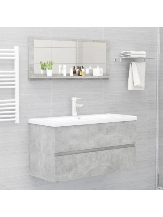 VANNITOA PEEGLIKAPP HALL 90 X 10,5 X 37 CM PUITLAASTPLAAT