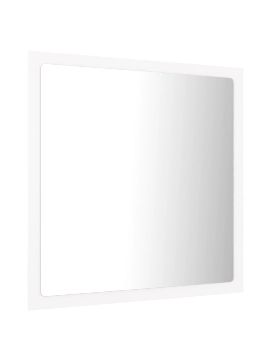 LED vannitoa peeglikapp, valge, 40 x 8,5 x 37 cm, akrüül