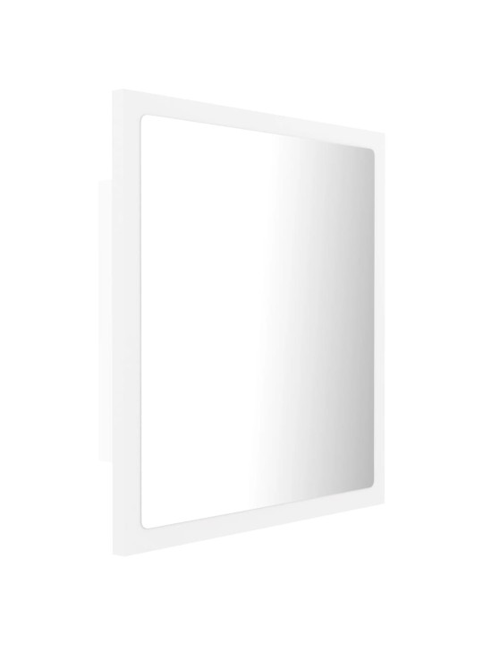 LED vannitoa peeglikapp, valge, 40 x 8,5 x 37 cm, akrüül