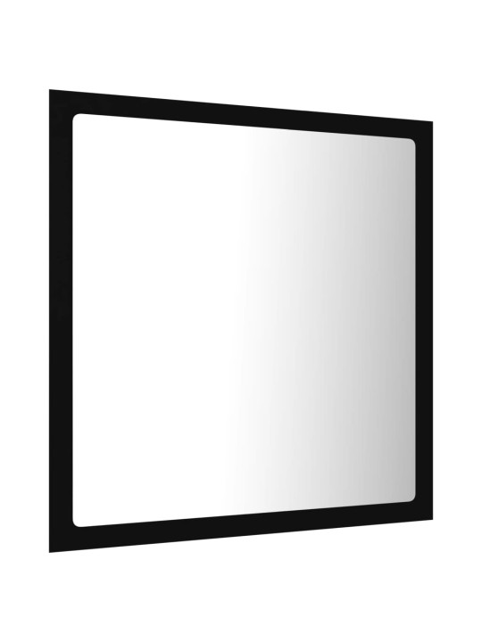 LED vannitoa peeglikapp, must, 40 x 8,5 x 37 cm, akrüül