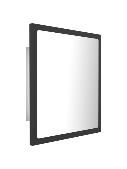 LED vannitoa peeglikapp, hall, 40 x 8,5 x 37 cm, akrüül