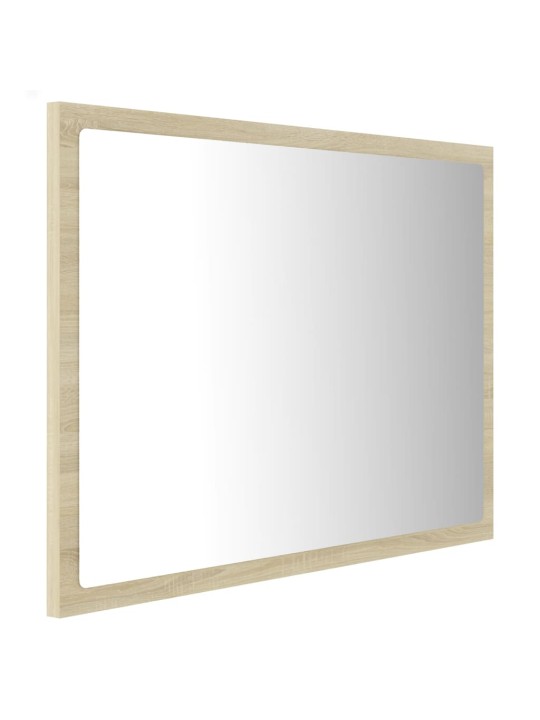 LED VANNITOA PEEGLIKAPP, SONOMA TAMM, 60X8,5X37 CM, AKRÜÜL